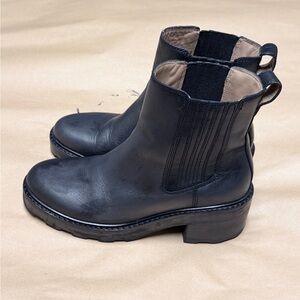 Madewell the Gwenda Platform Ankle Boots size 9